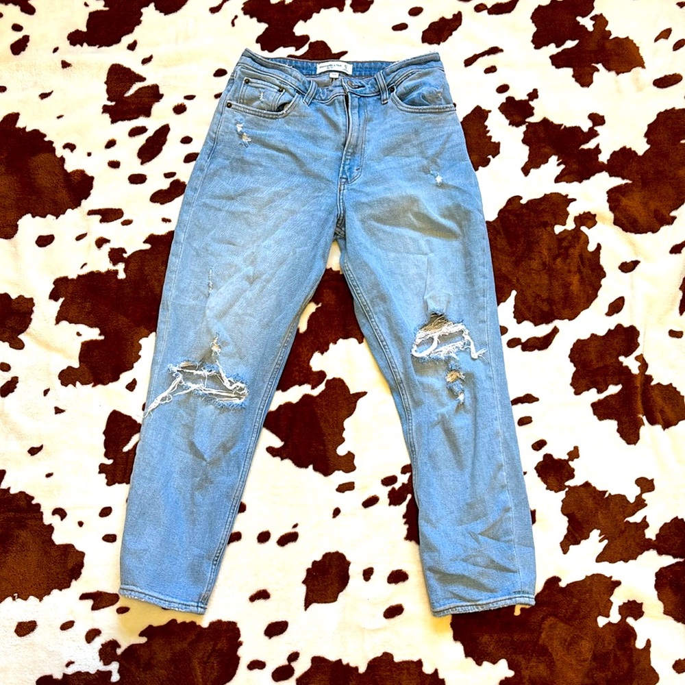 Abercrombie and Fitch Mom high-rise jeans